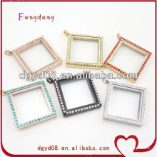 Hot Sell 30mm Glass Keepsake Locket Pendants